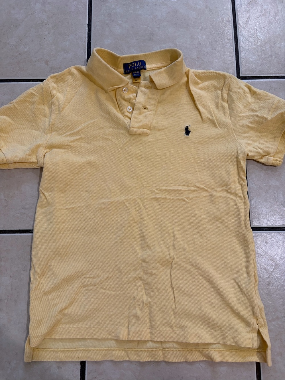 Ralph Lauren Yellow Polo Shirt